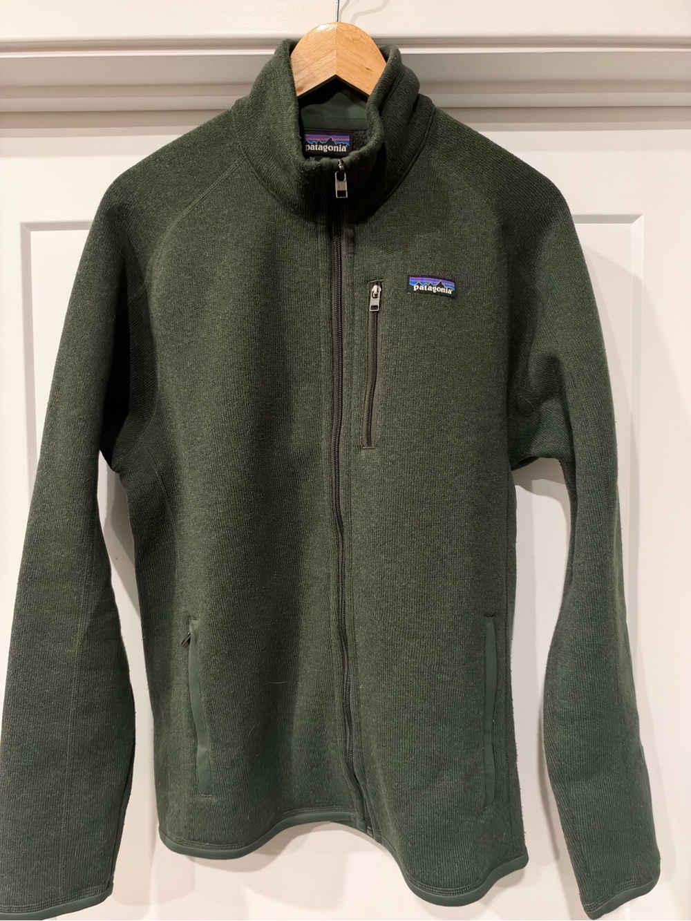 Patagonia Men's Better Sweater Forest Green Full-Zip Fleece Jacket